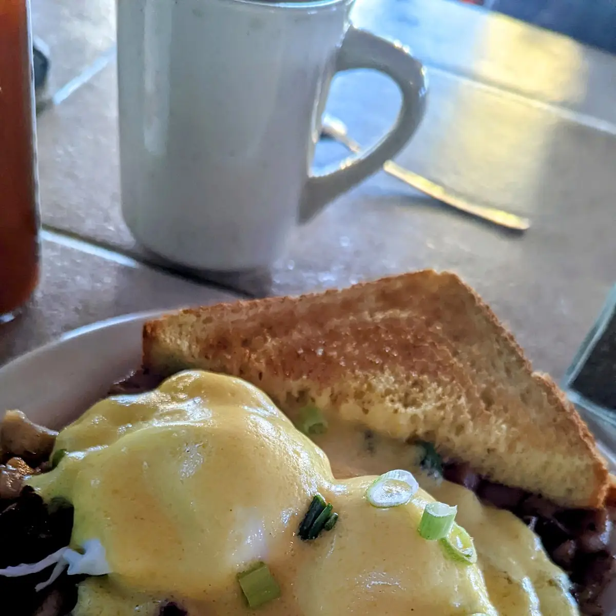 Irish Eggs Benedict with Corn Beef Hash