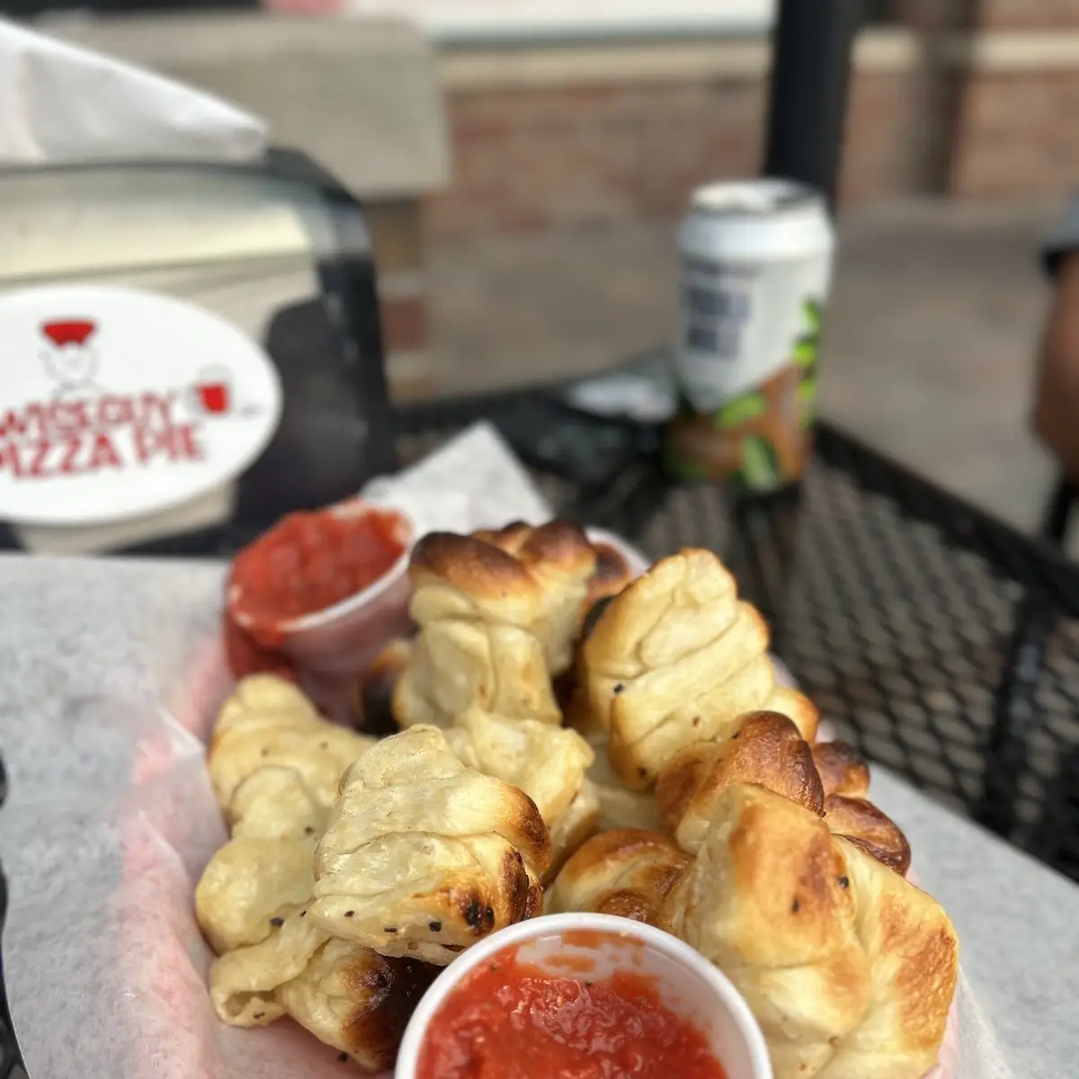 Large Garlic Knots