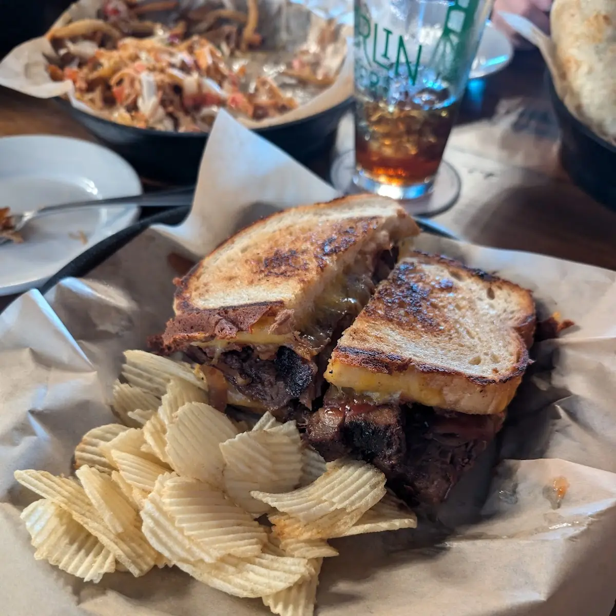 Brisket Grilled Cheese
