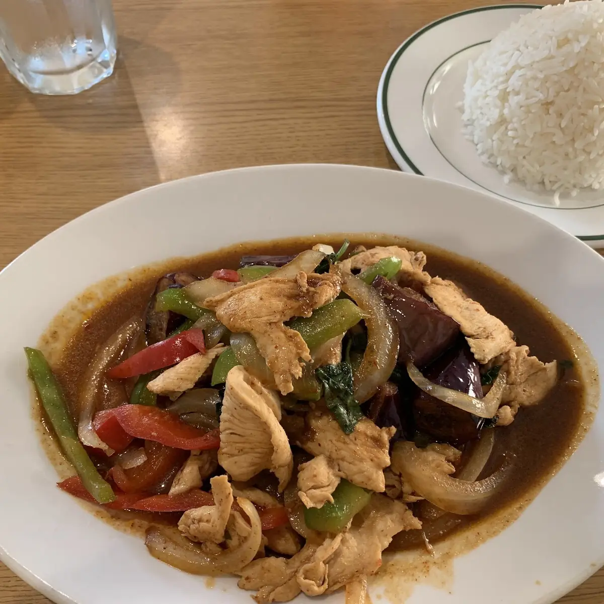 Eggplant Holy Basil with Chicken