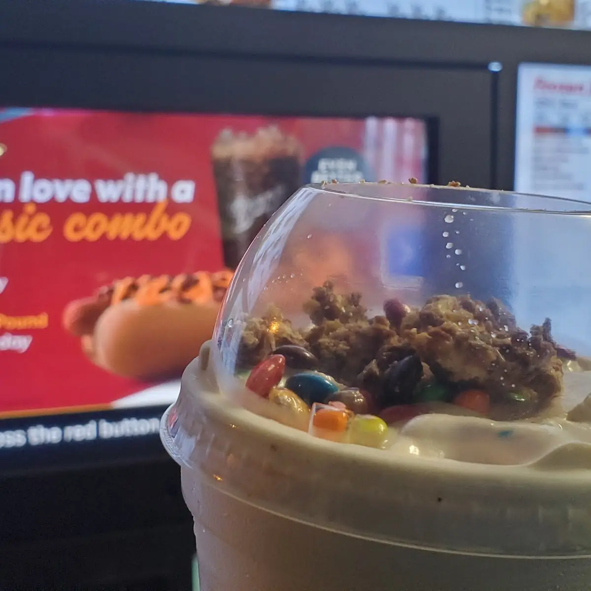 Sonic Blast Made with Reese's Peanut Butter Cups