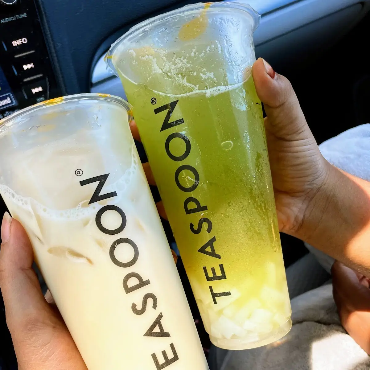 Jasmine Green Tea and Grasshopper