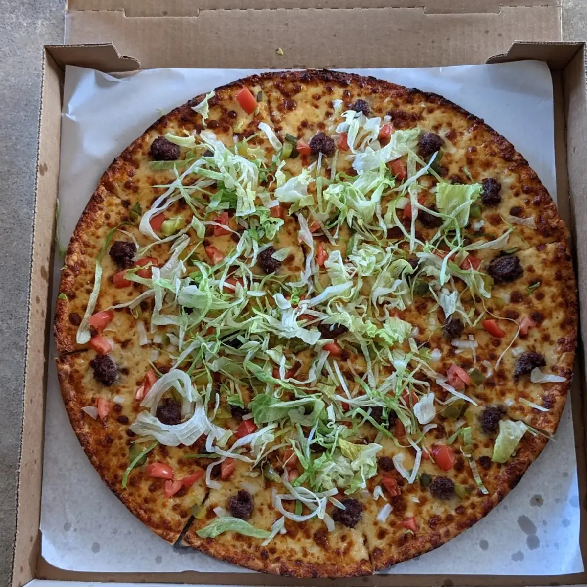 Taco Pizza