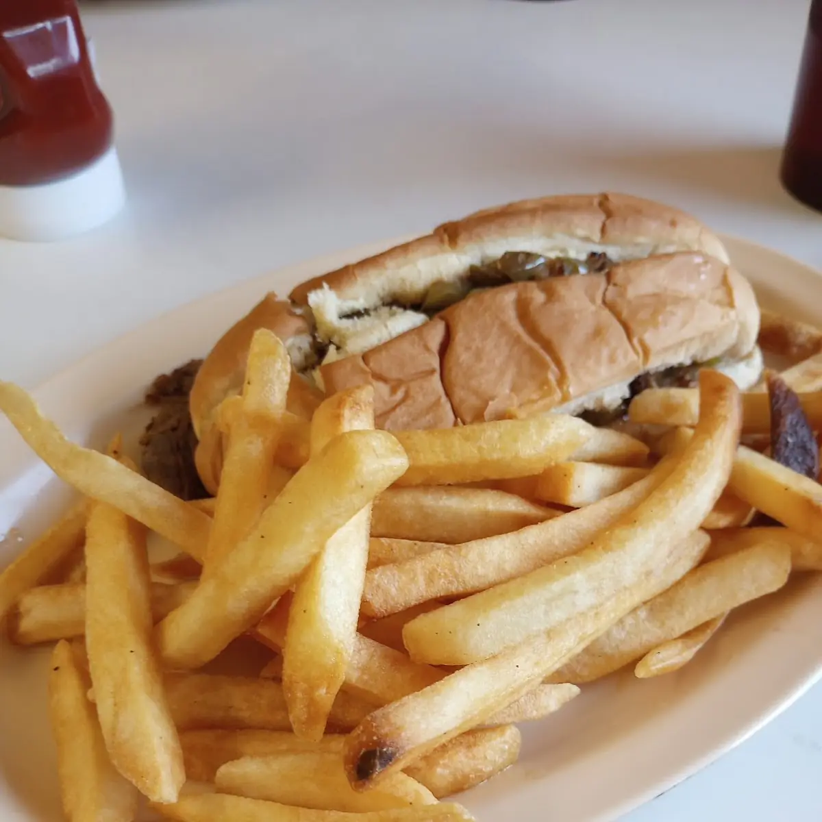 Philly Cheese Steak Sandwich