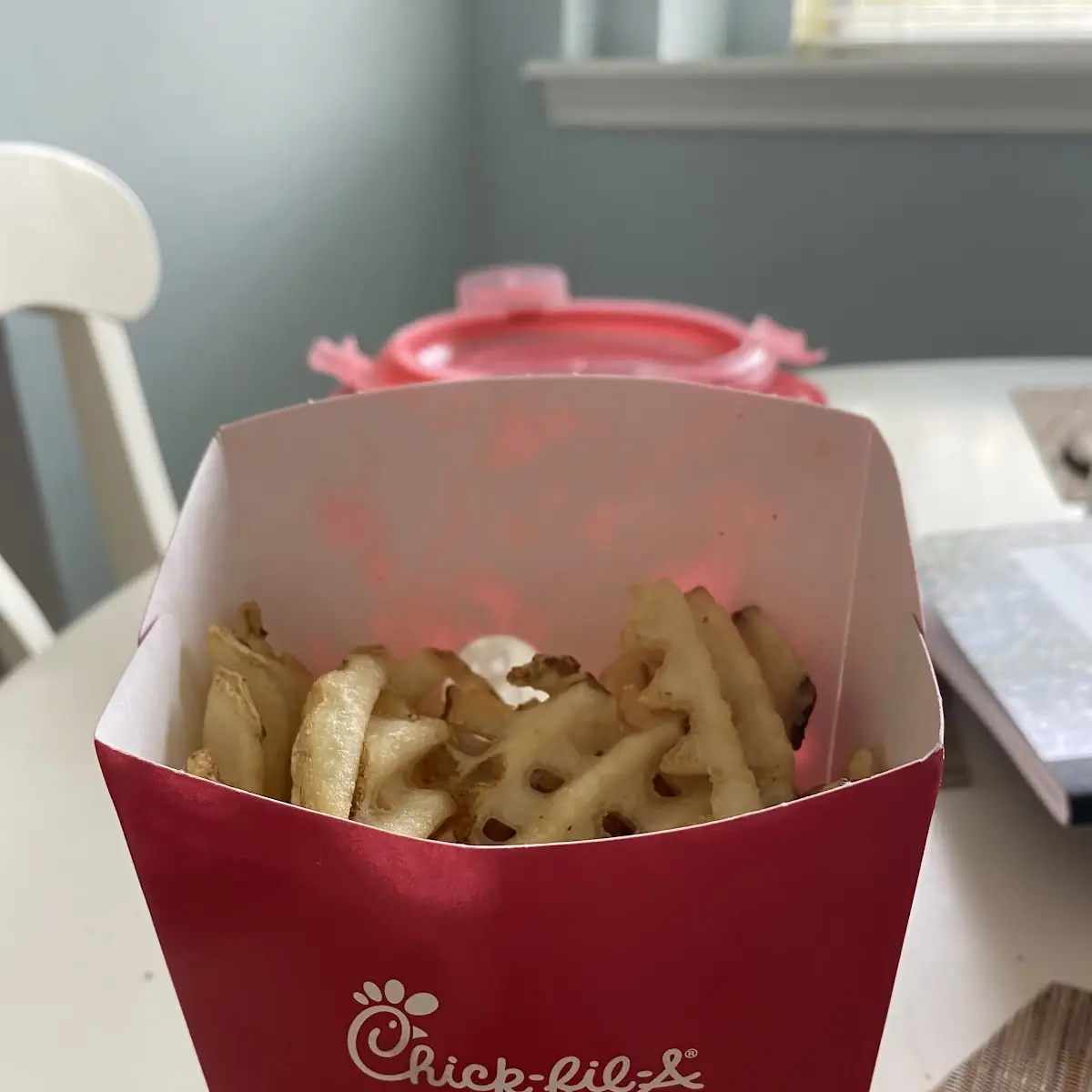 Chick-Fil-A Sauce Flavored Waffle Potato Chips