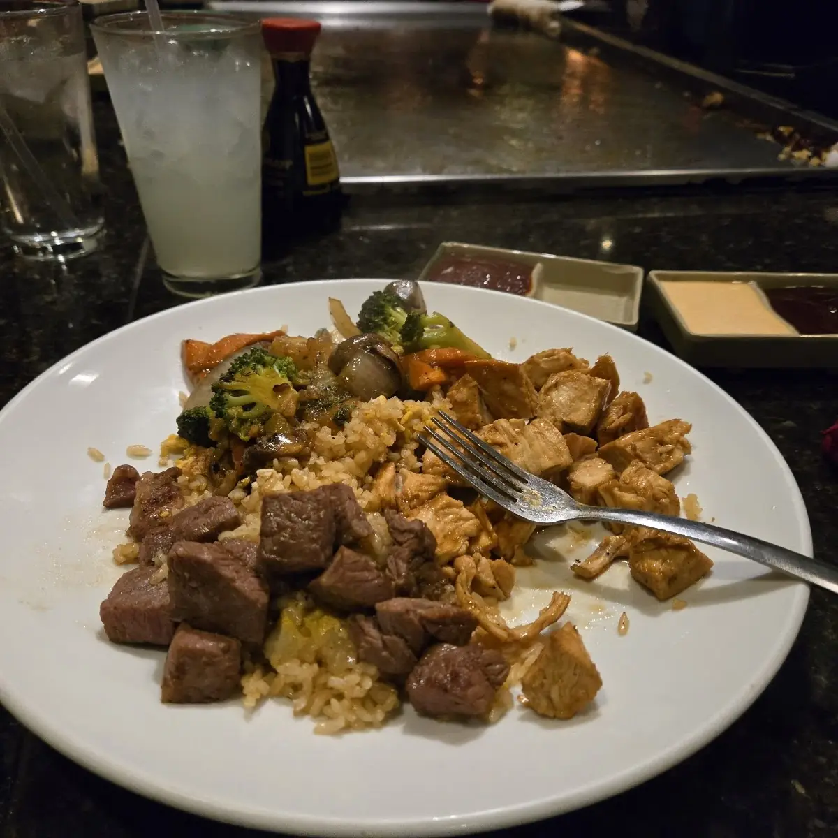 Filet Mignon & Chicken Hibachi