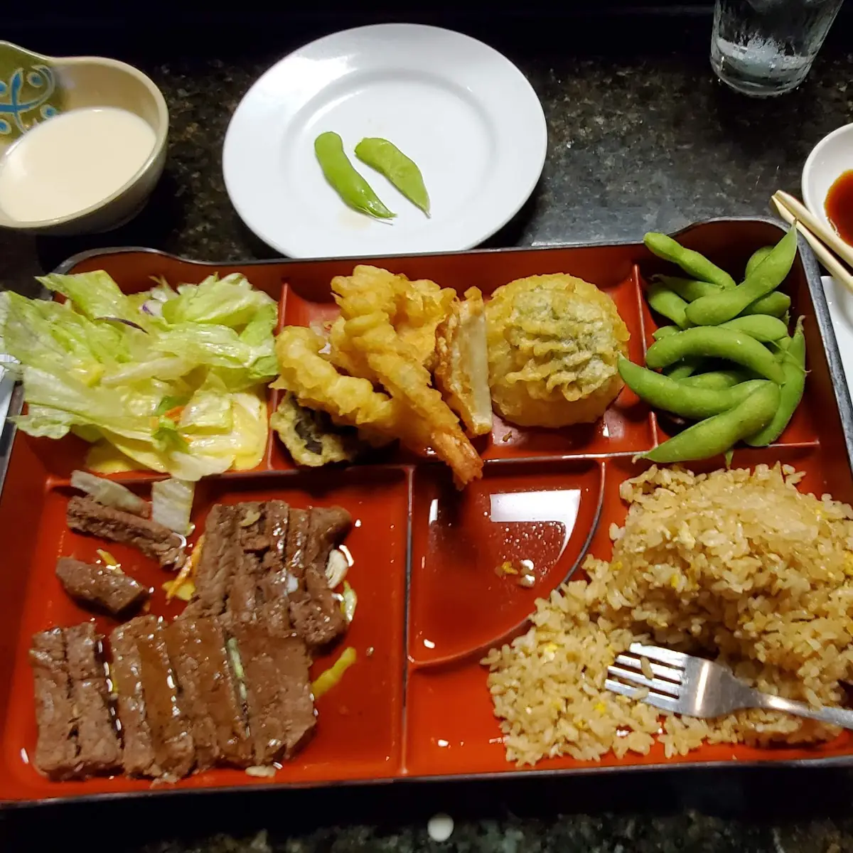 NY Steak Bento Box