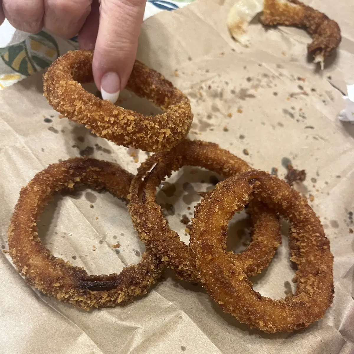 Hand Made Onion Rings