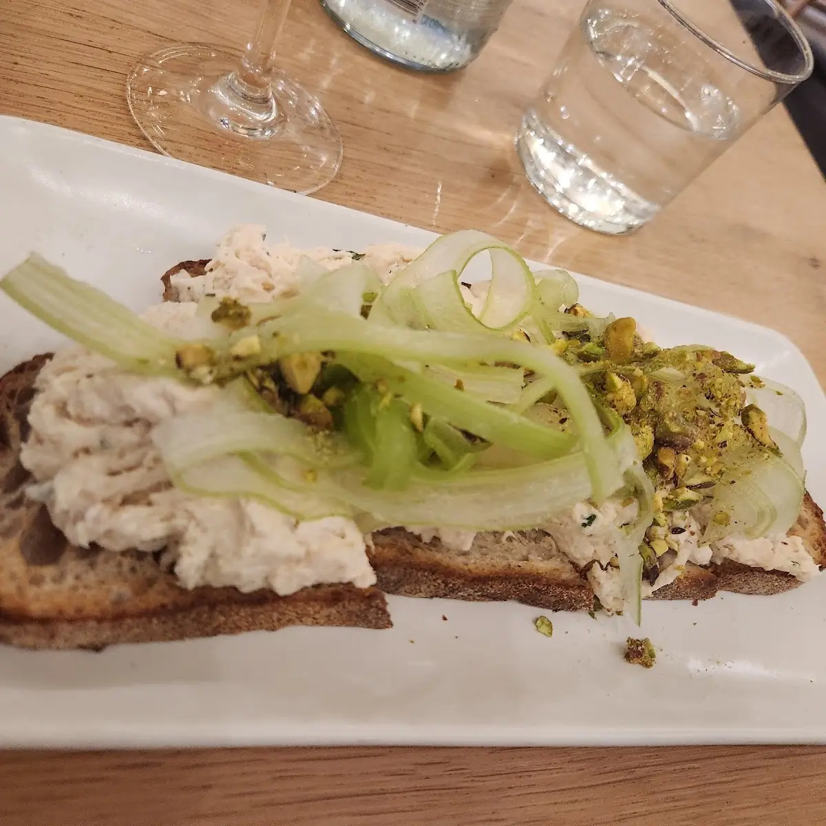 Chicken Salad Tartine