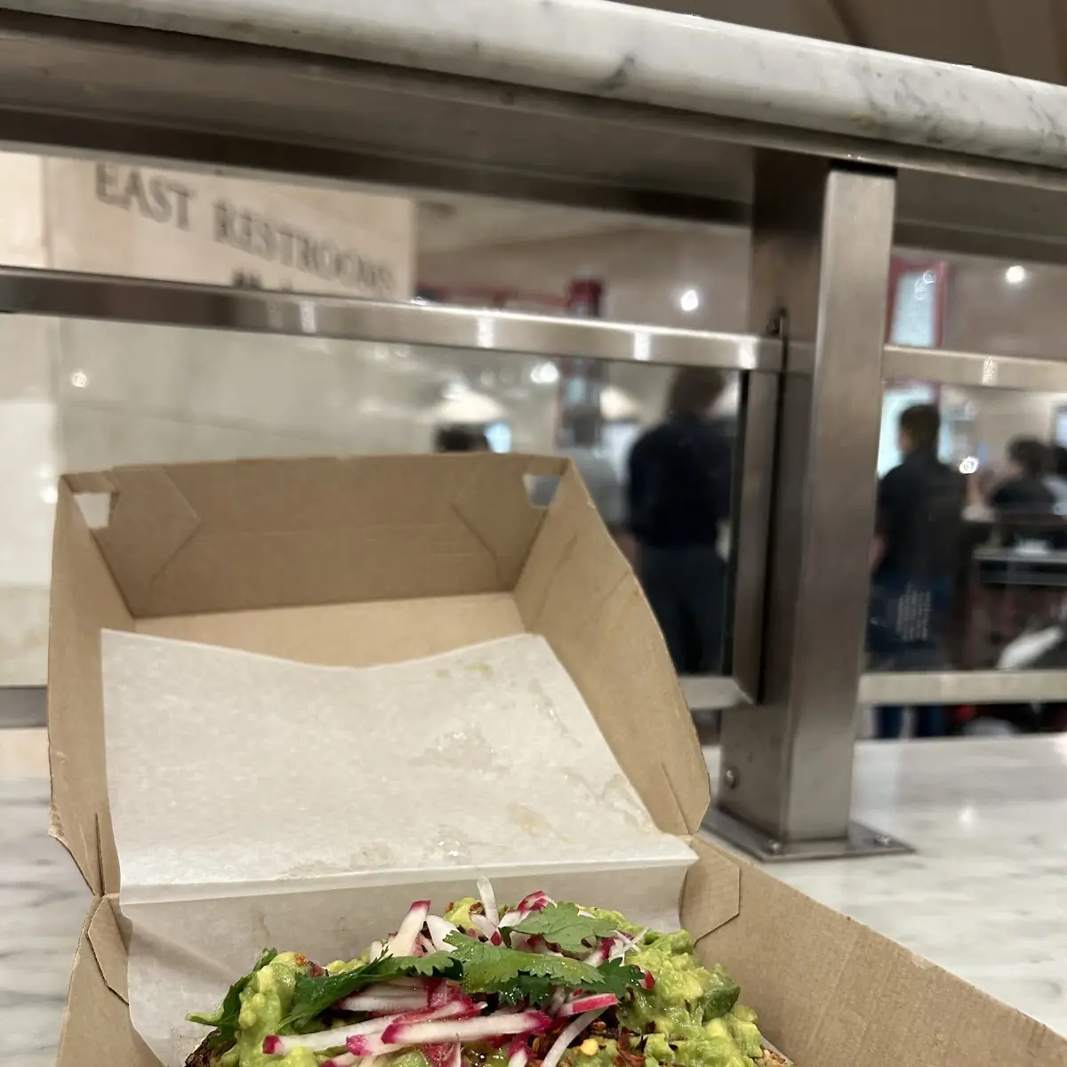 Smashed Avocado Petite Tartine