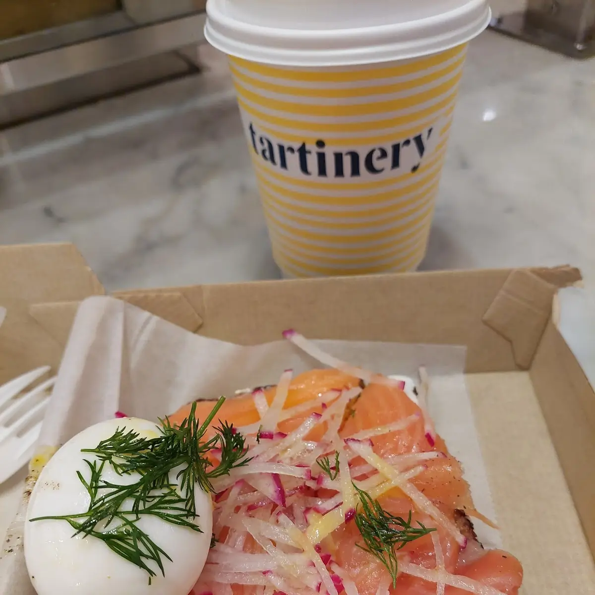 Smoked Salmon Tartine