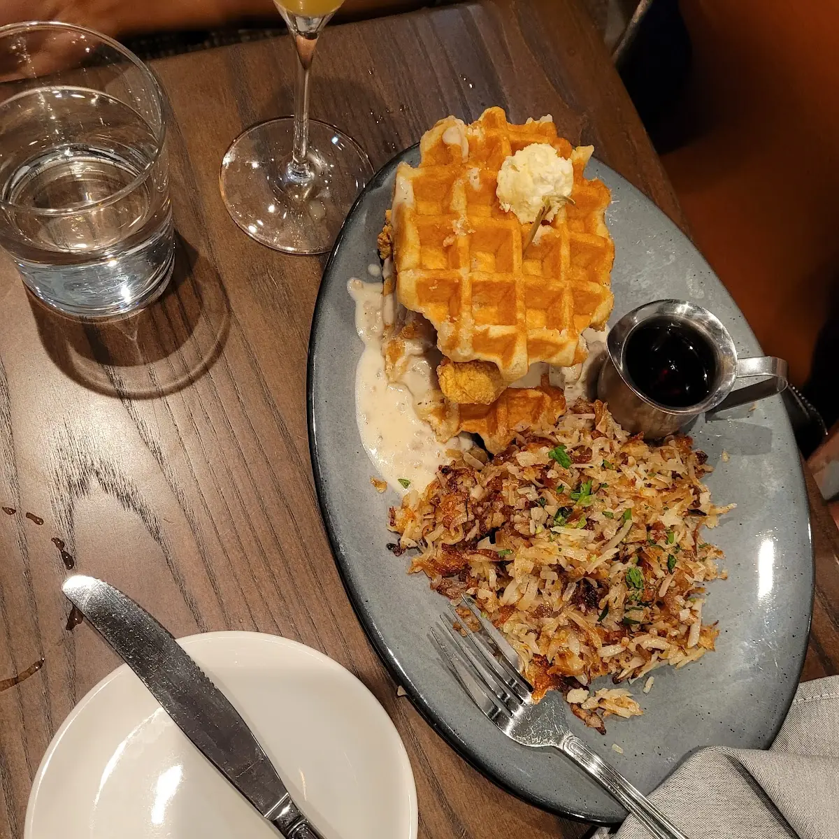 Chicken and Waffles
