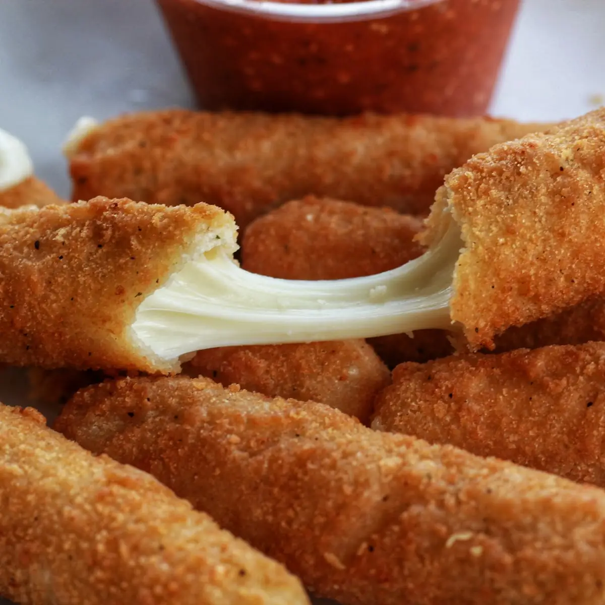 Breaded Mozzarella Sticks