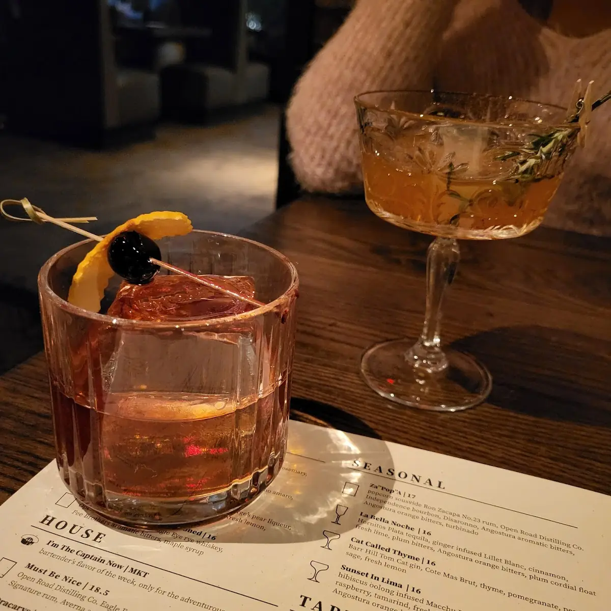 Old Fashion Cocktail
