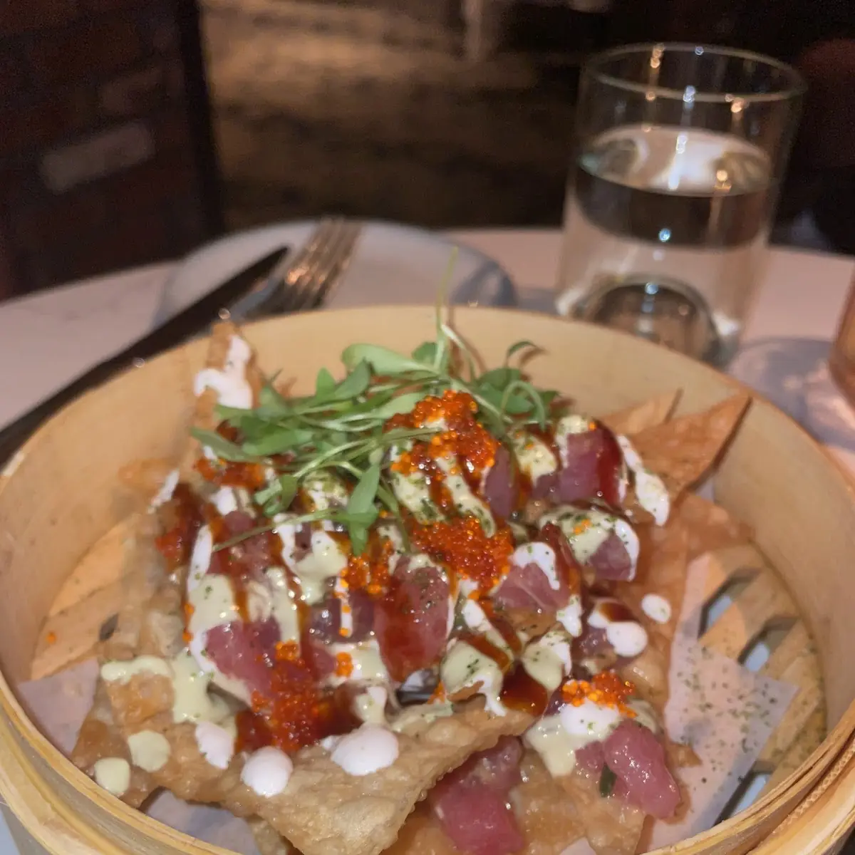 Tuna Nachos Supreme