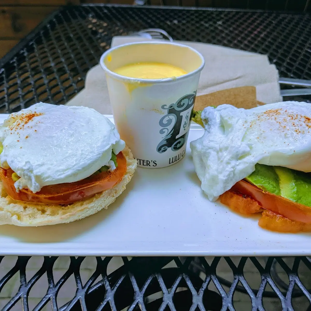 Avocado Eggs Benedict