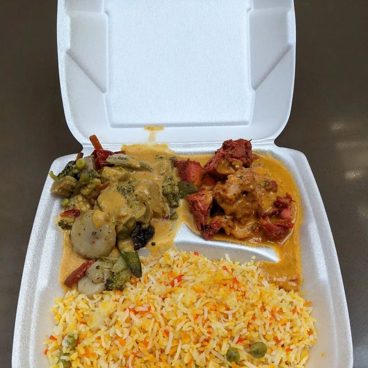 Chicken Tikka Masala with Veggies and Rice