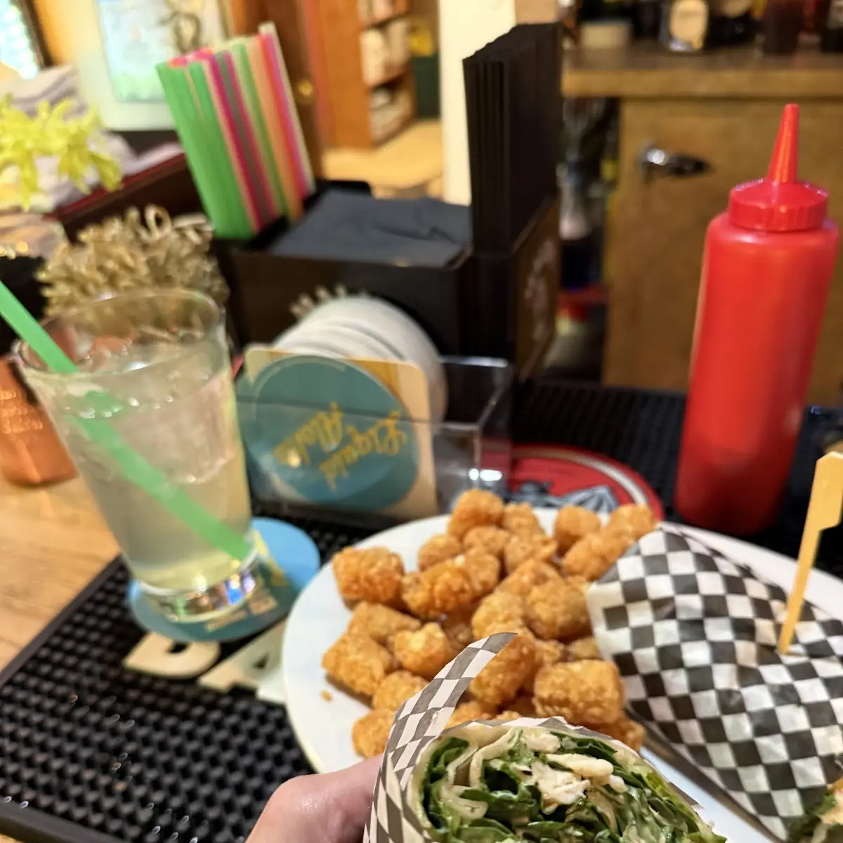 Chicken Caesar Salad Wrap