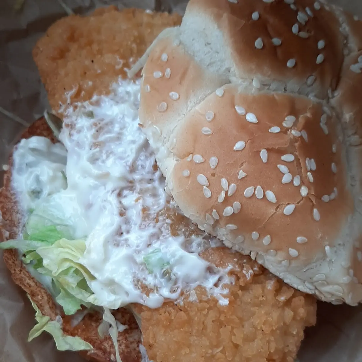 Crispy Fish Sandwich