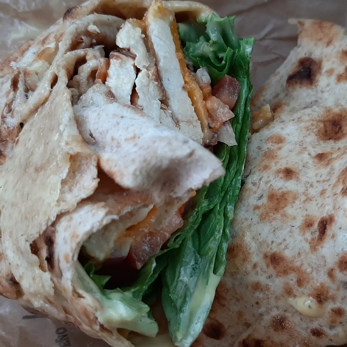 Grilled Chicken Club Wrap