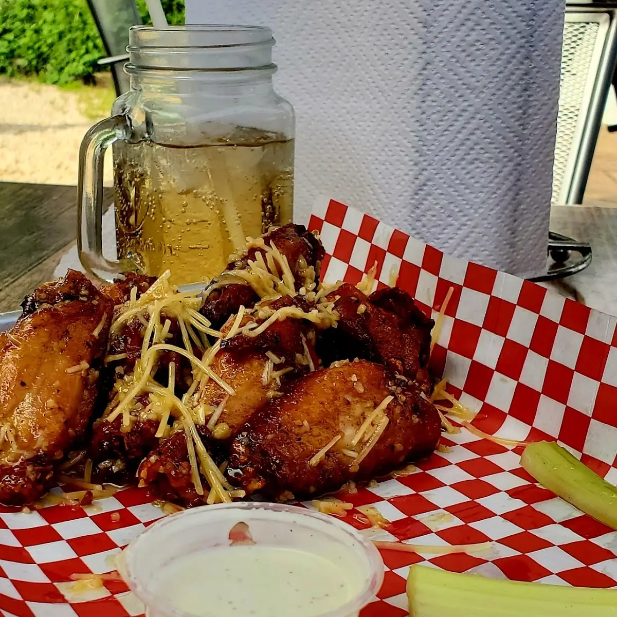 Garlic Parmesan Wings