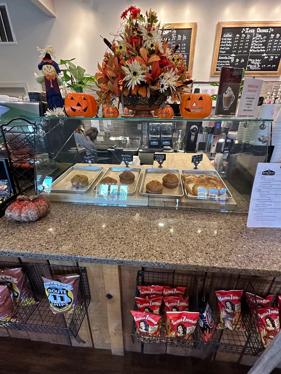 Fresh Pastries at the Counter