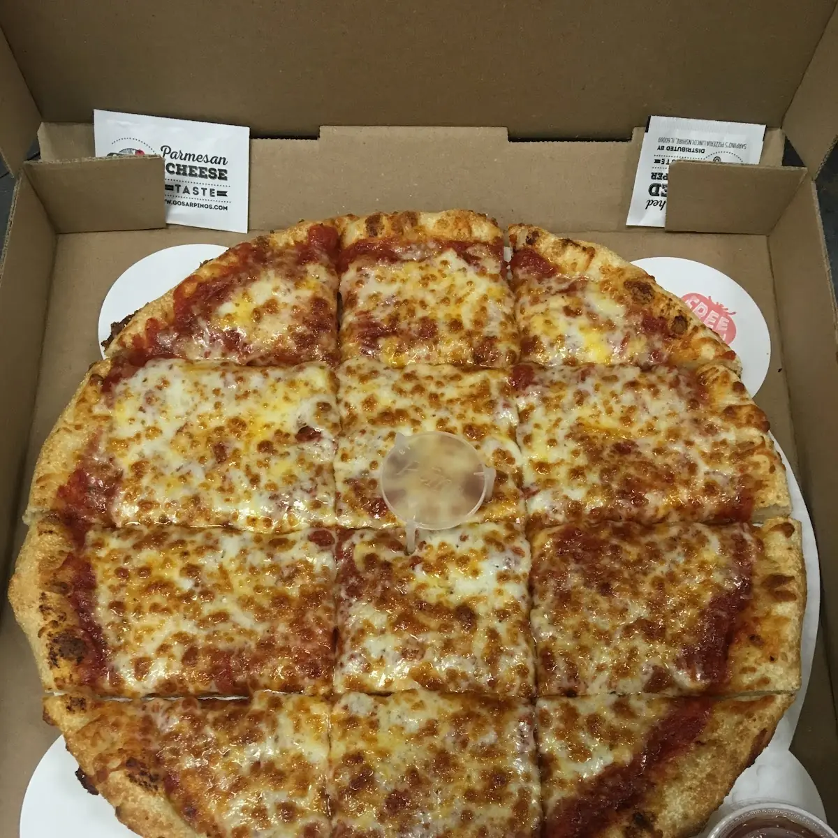 Cheese Pizza- Square Cut