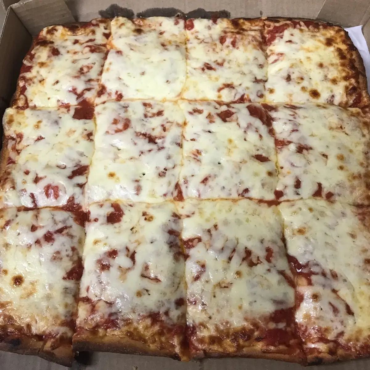 Sicilian Cheese Pizza