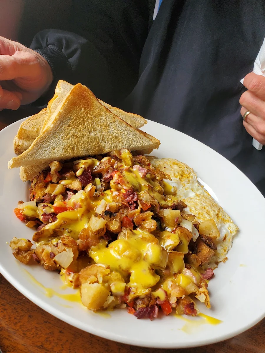 Breakfast Hash Chicken Beef or Bacon