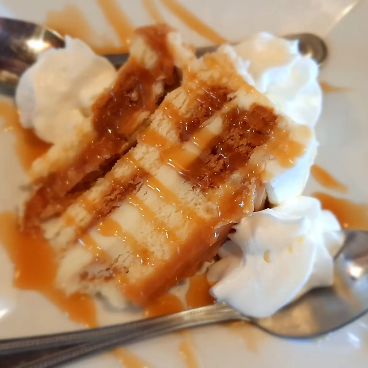 Salted Caramel Vanilla Crunch Cake