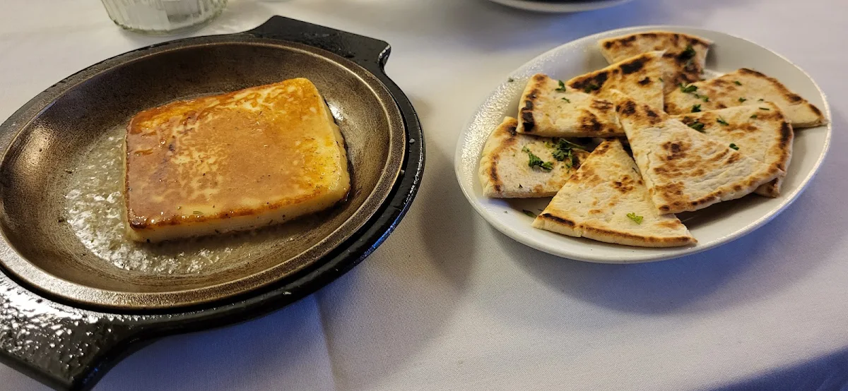 Saganaki Opa, Three Kretans Greek Restaurant