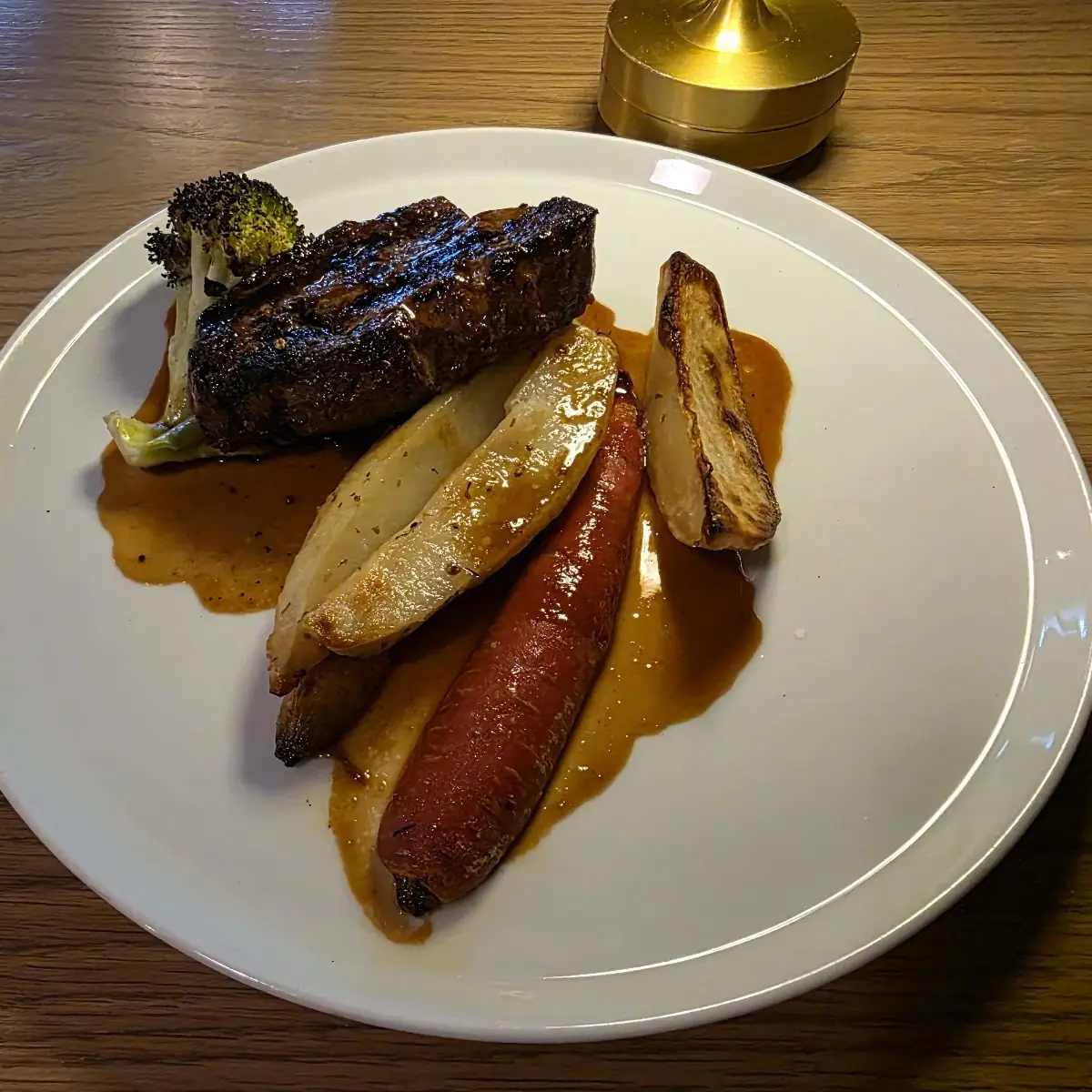 6oz Sirloin Steak, HEIST Restaurant + Wine Club