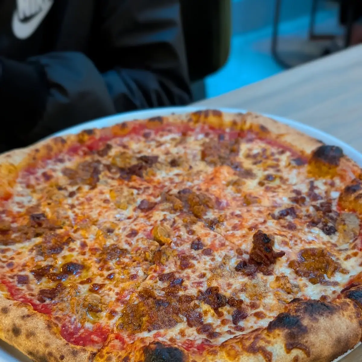Meat Lovers Pizza, HEIST Restaurant + Wine Club