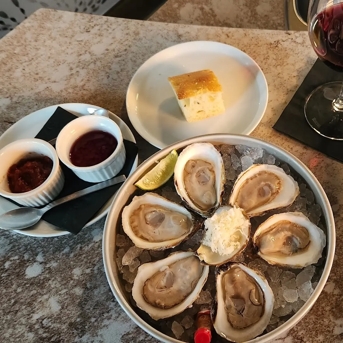 Oysters and Cabernet Sauvignon, HEIST Restaurant + Wine Club