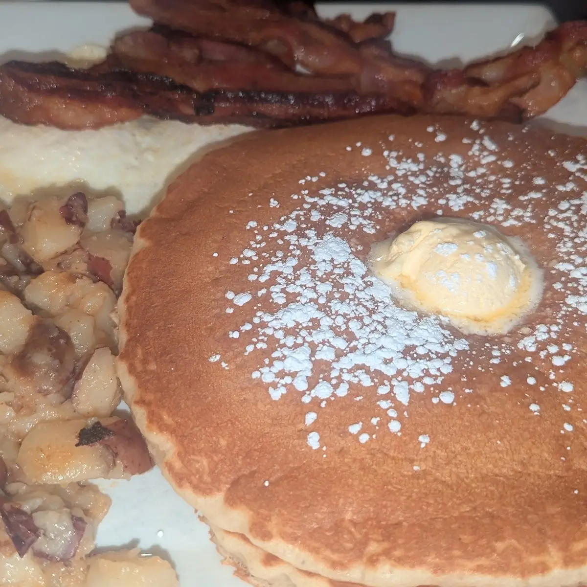Brick House Big Boy Waffle Combo and Pancake Combo