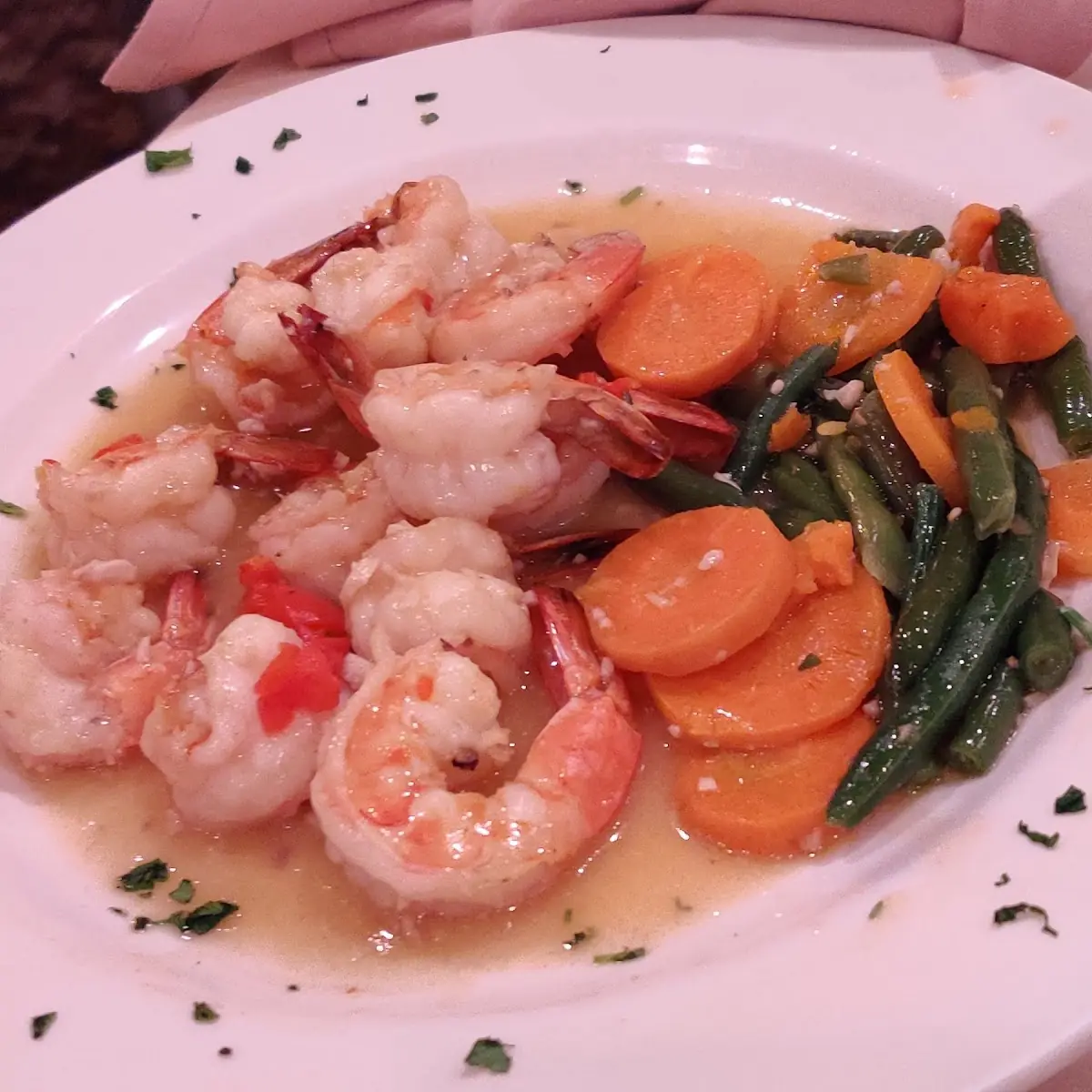 Shrimp in Garlic Sauce