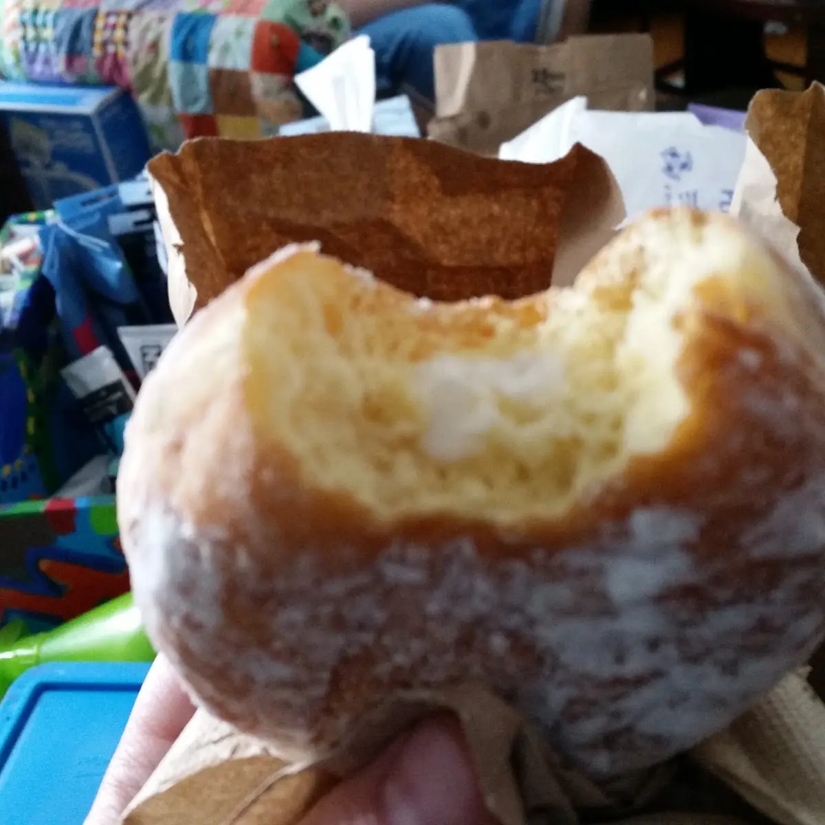 Cream Filled Donuts