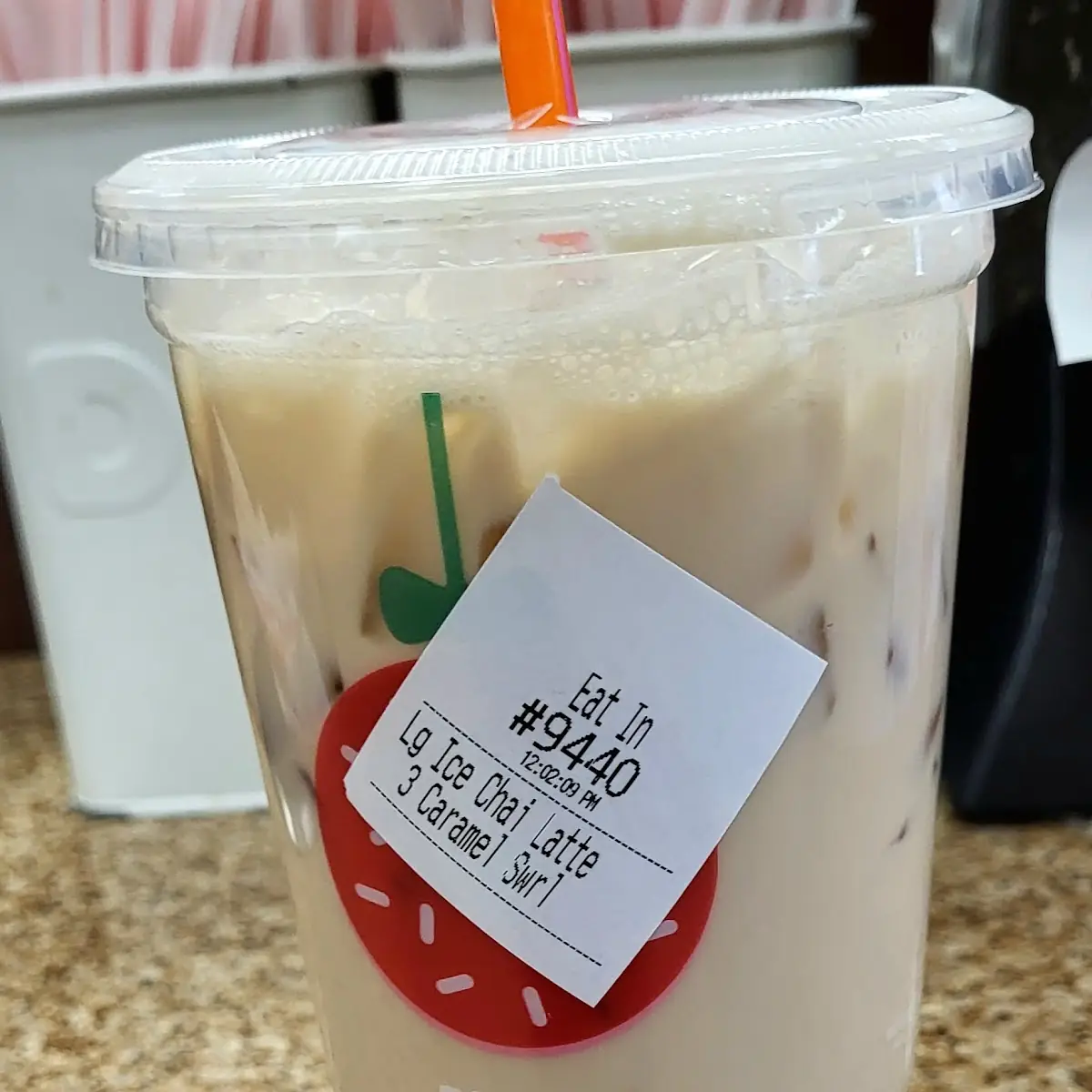 Iced Caramel Latte