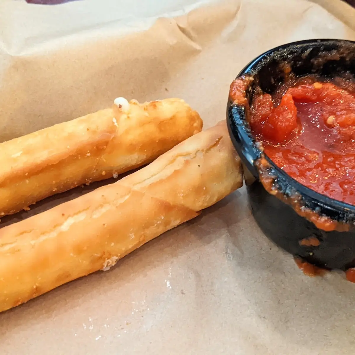 Won-Ton Mozzarella Sticks