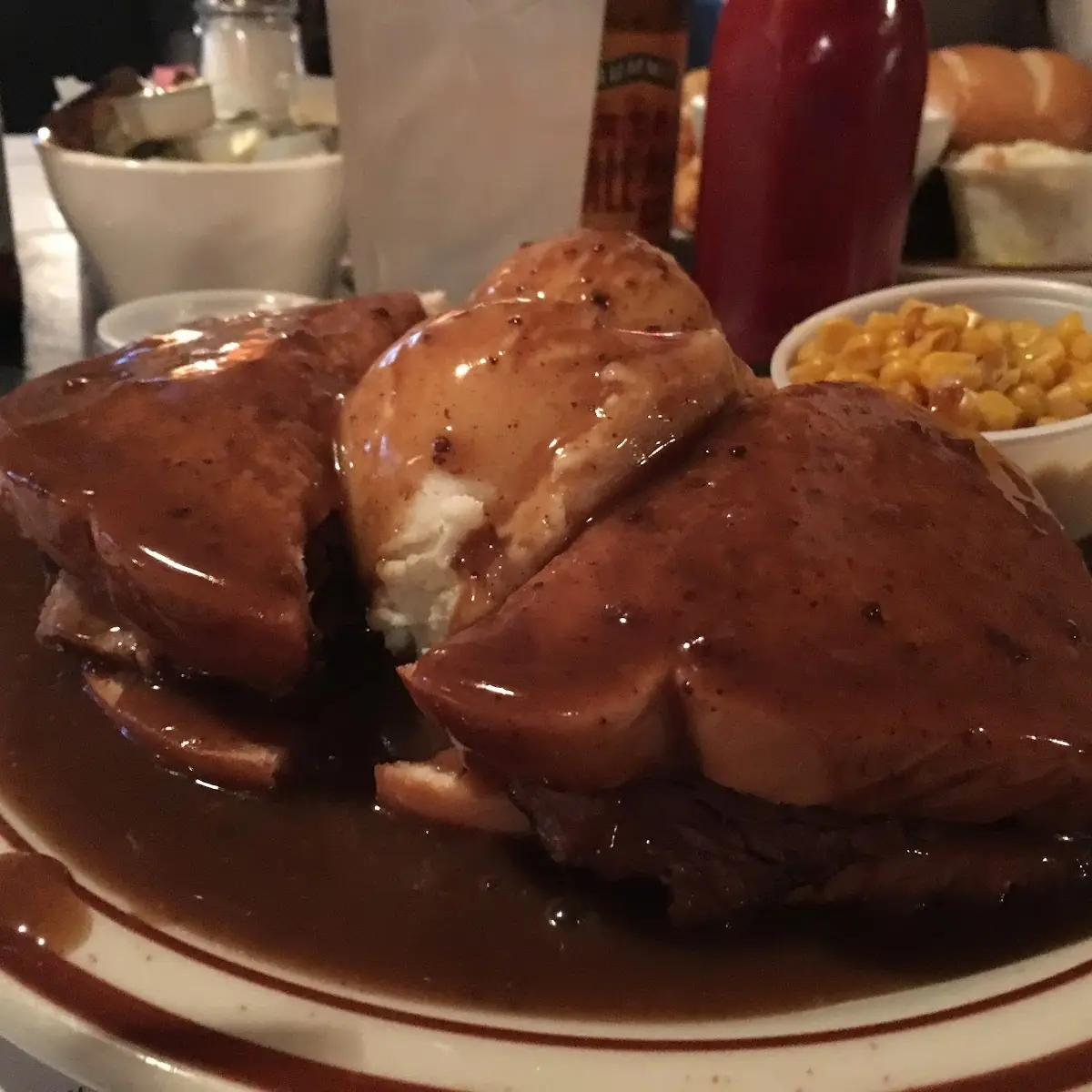 Hot Beef Sandwich Special