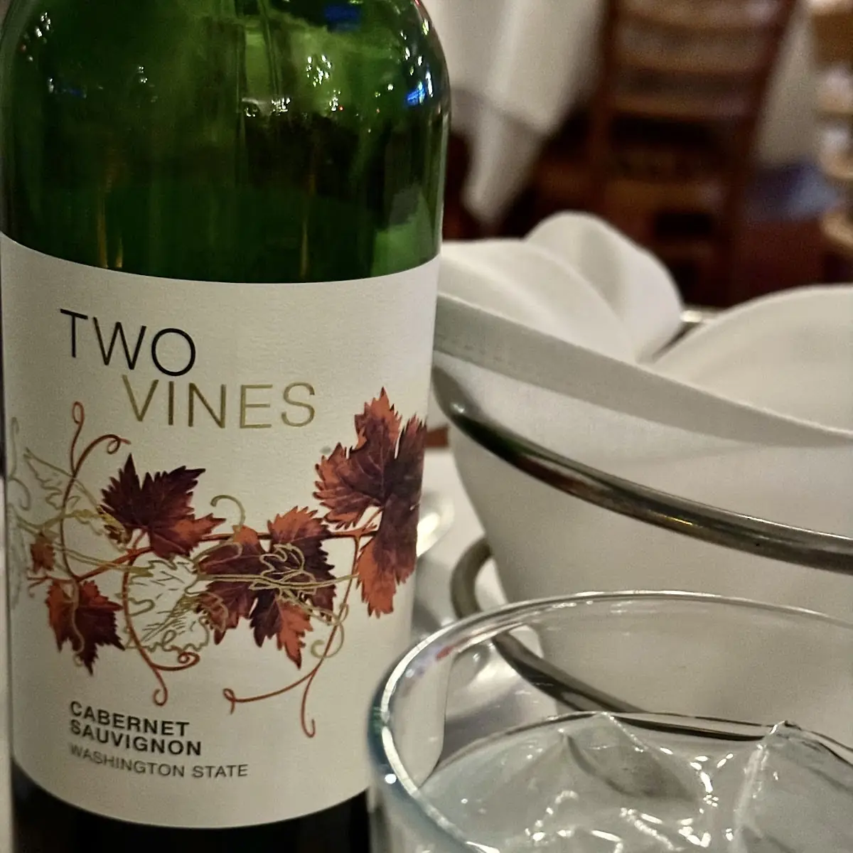 Two Vines Columbia-Crest Cabernet Sauvignon Washington '12