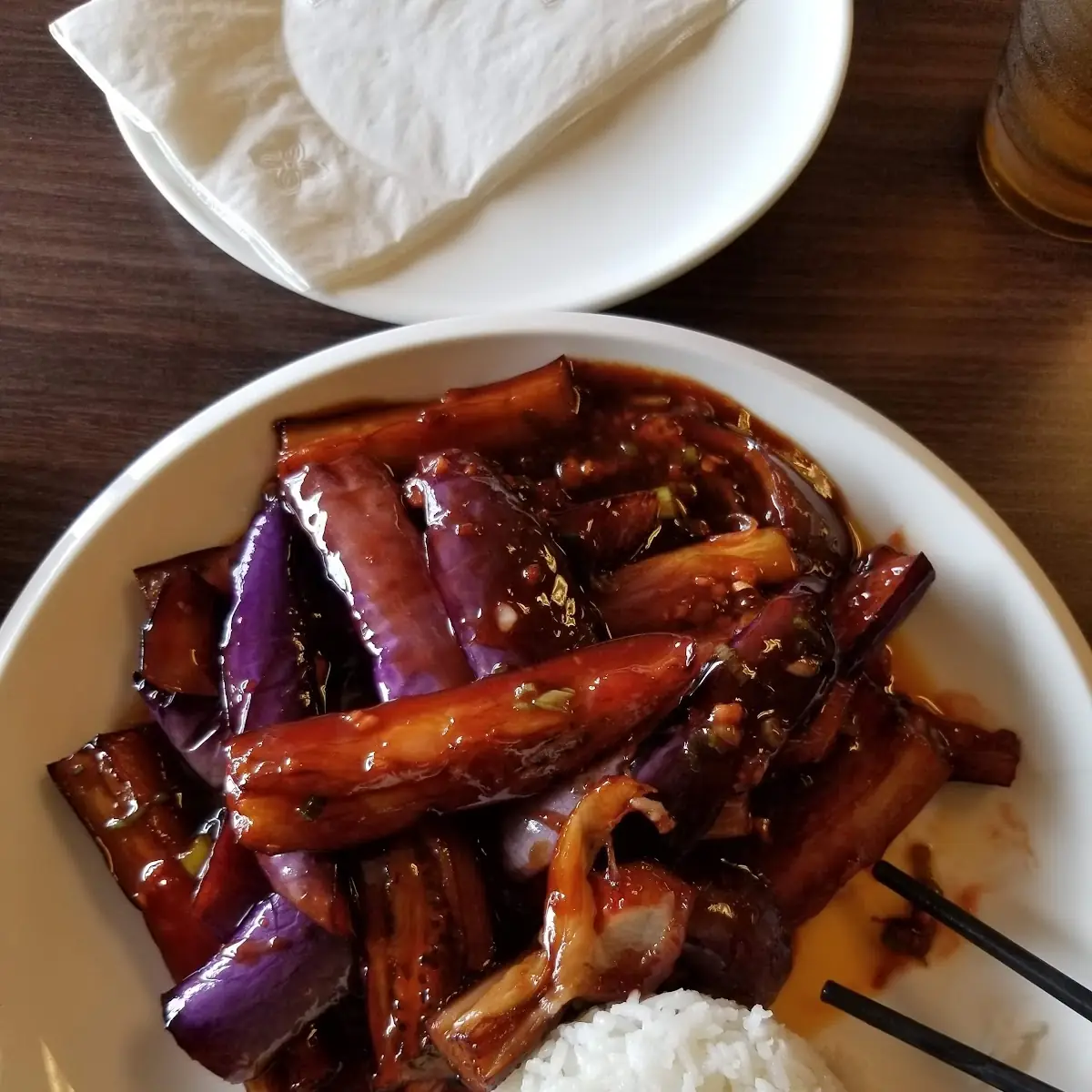 Eggplant in Garlic Sauce
