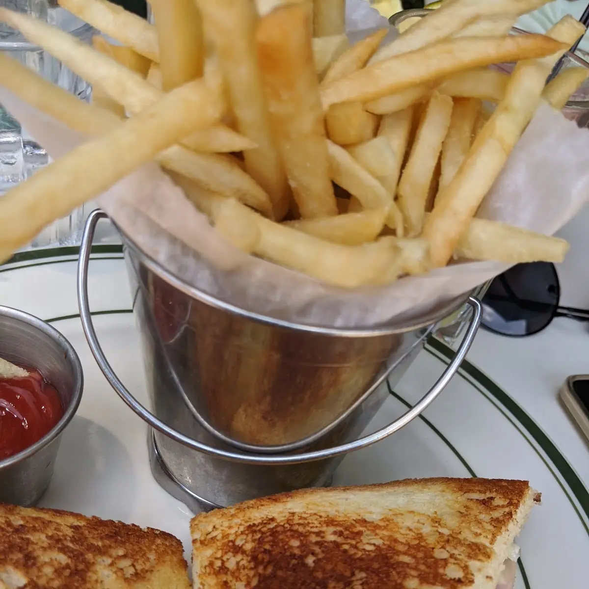 Grilled Cheese and Fries
