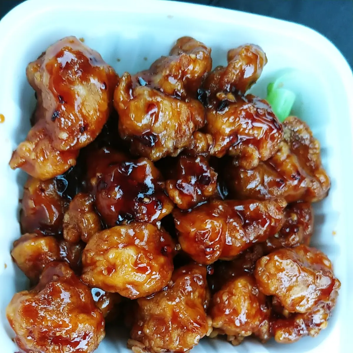 Small General TSO's Chicken Fried Rice