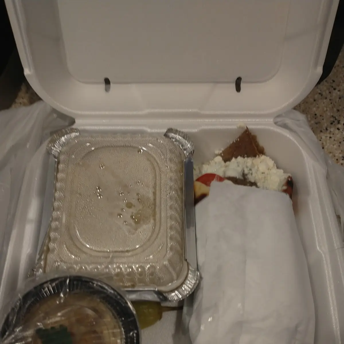 Beef Lamb Gyro Platter Combo Special