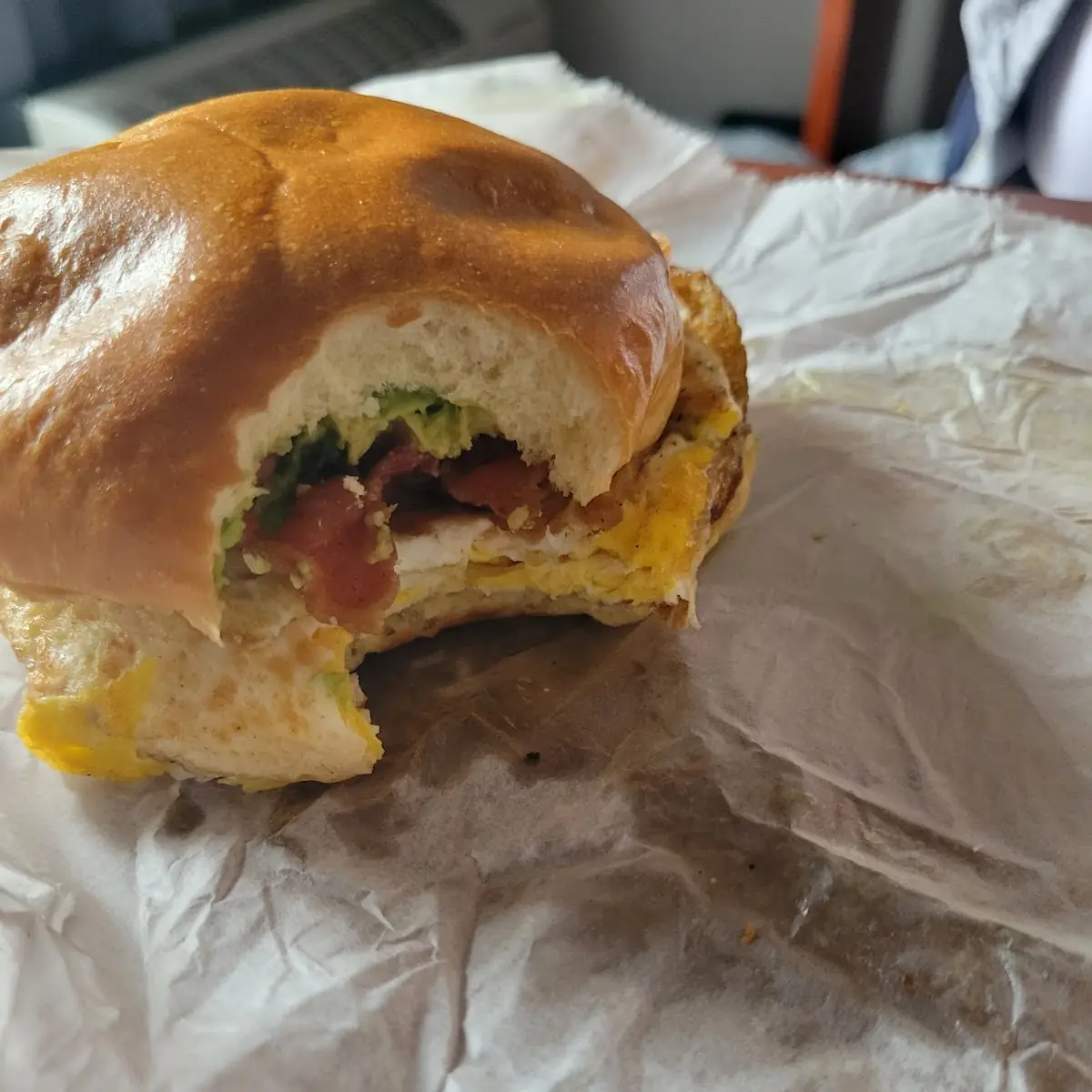 Turkey Bacon Egg and Cheese