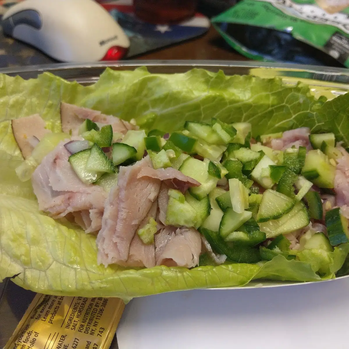Ham Lettuce Wrap