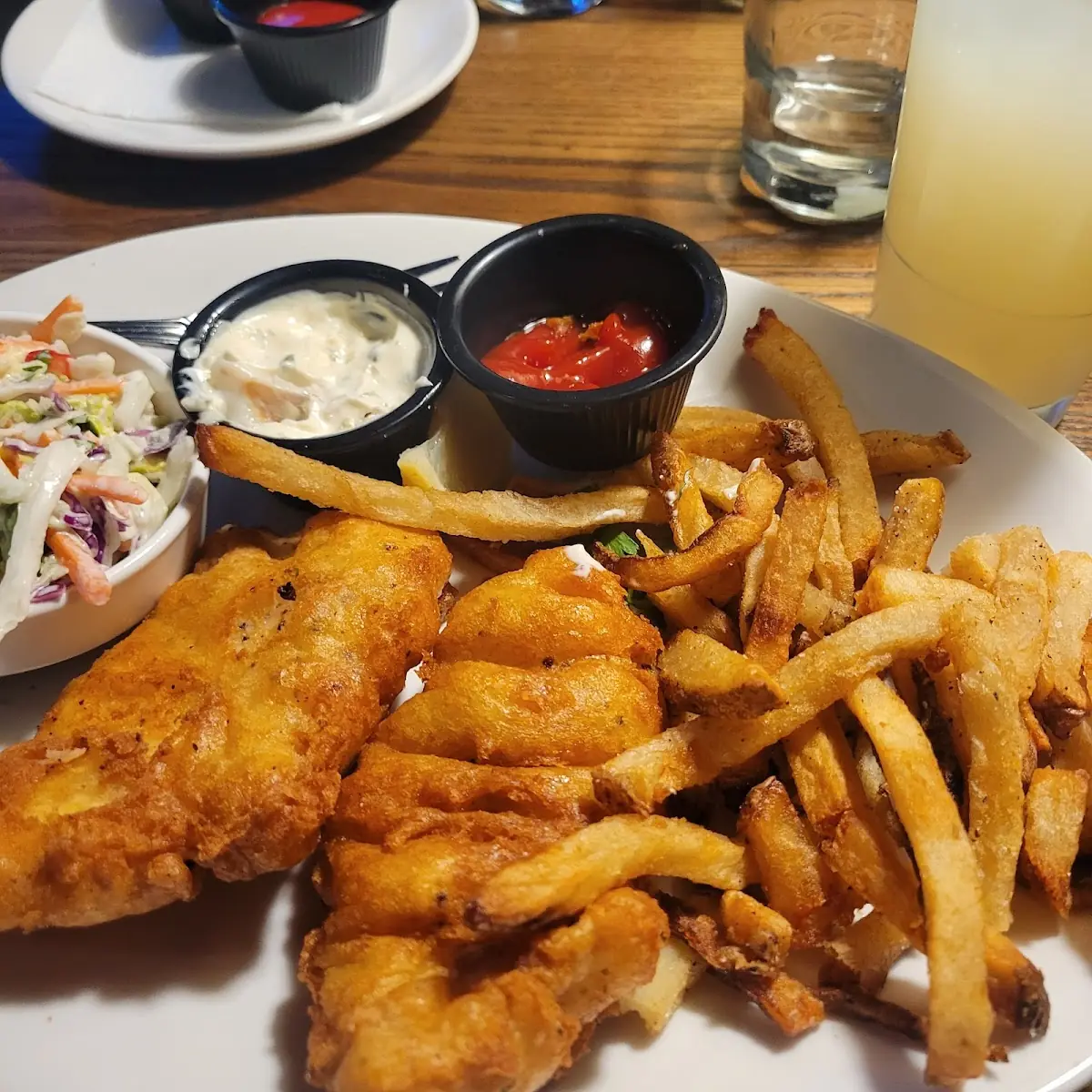IPA Beer Battered Fish & Chips