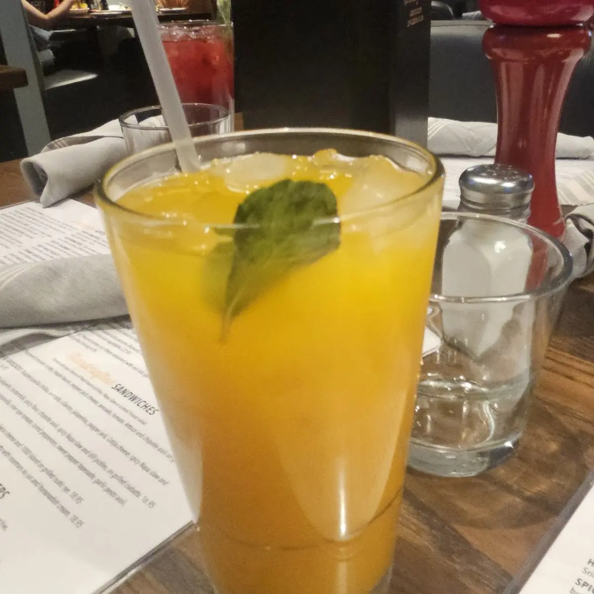 Mango Passion Fruit Agua Fresca