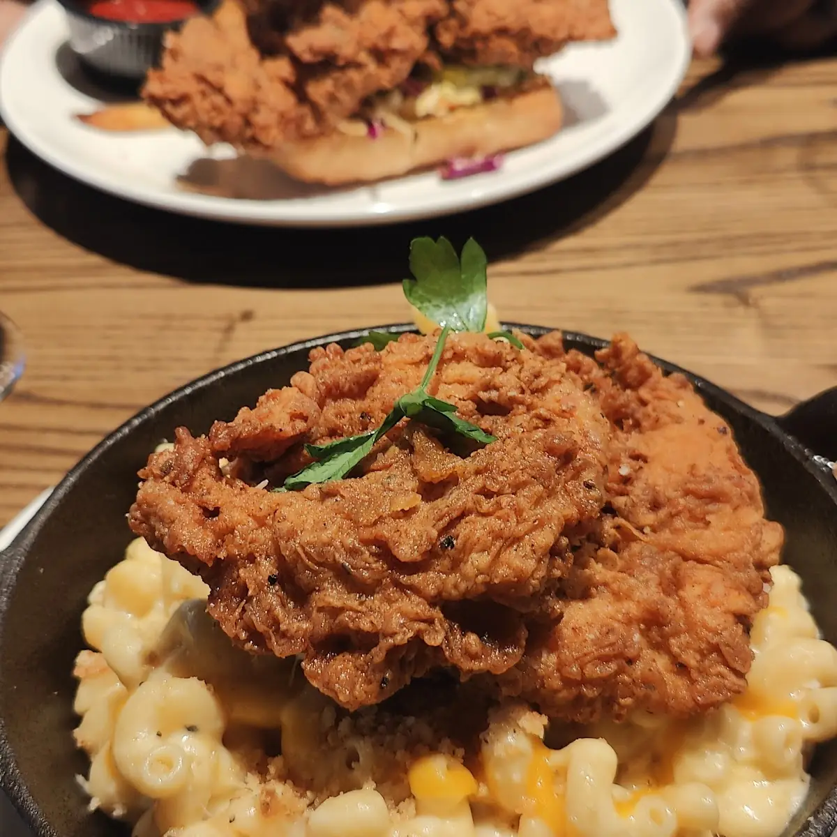 Southern Fried Chicken Mac & Cheese